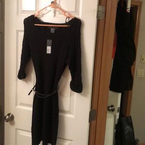 A winter favorite! Long sweater dress or with leggings